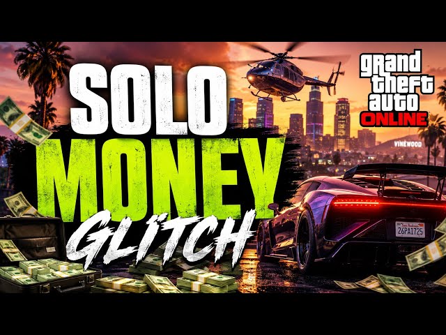 NEW SOLO MONEY GLITCH IN GTA 5 ONLINE! SIMPLE METHOD FOR MAKING MILLIONS RIGHT NOW! PS4/PS5/XBOX 