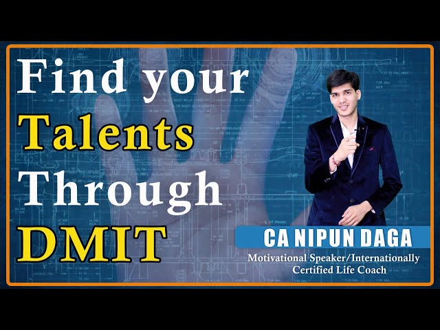 Find your Talents through DMIT | Benefits of DMIT| Career Counselling | Fingerprint Analysis| Evolve