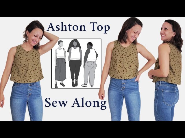 Ashton Top Sew Along | Easy Beginner Tank Tutorial