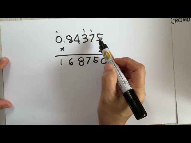 Decimal to Binary Conversion of Terminating Fraction