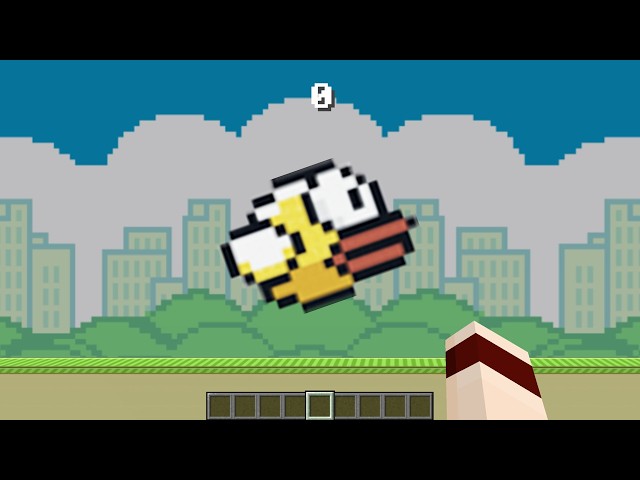 How I Made Flappy Bird in Minecraft