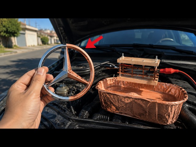 Even rich Chinese chrome using this method, using copper and lead