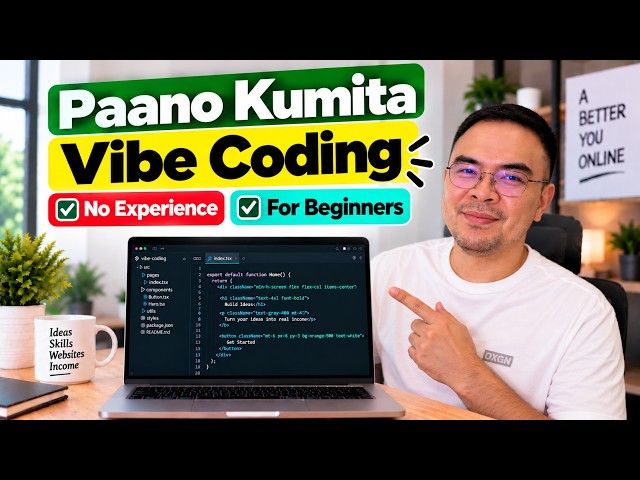 Paano Kumita sa Vibe Coding ng Websites (No Experience Required)