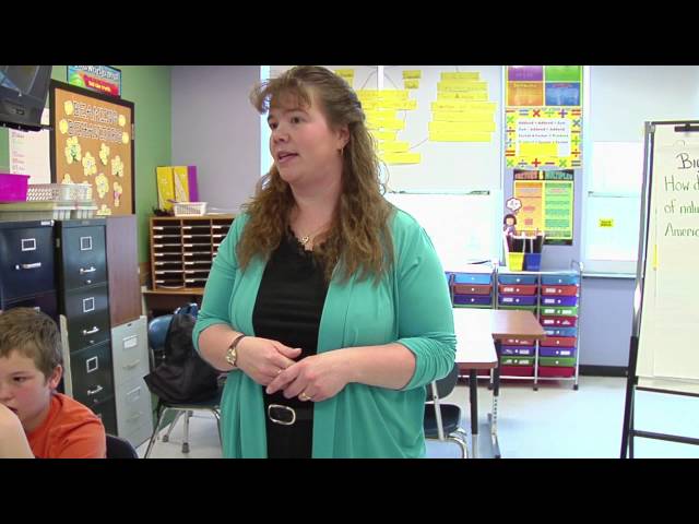 Teacher engages students in self-assessment - Example 1