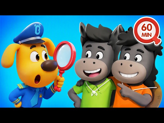 Papi Actúa Extraño 🧑 La Patrulla de Seguridad🚔 Dibujos Animados 🔍Sheriff Labrador en Español