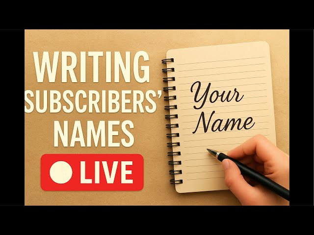 Writing My Subscribers’ Names ❤️ | Comment Yours Below ✍️ | #shorts #viral #writingname #name