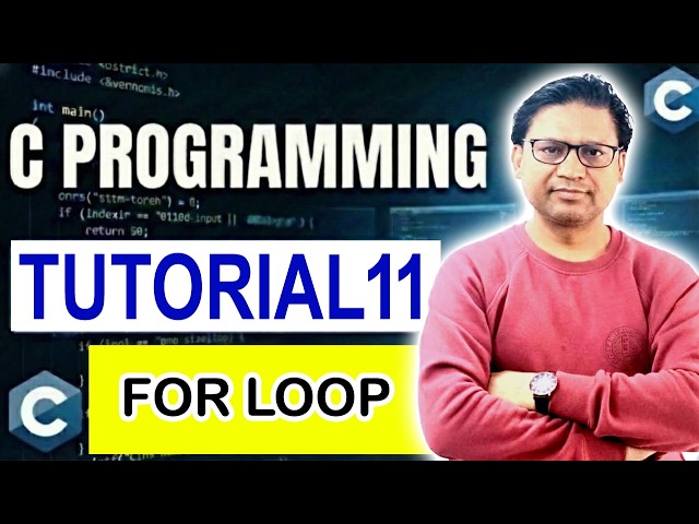 For Loop Explained in 9 Minutes| C Programming Tips by Vikash Sir #viral #coding #clanguage #ForLoop