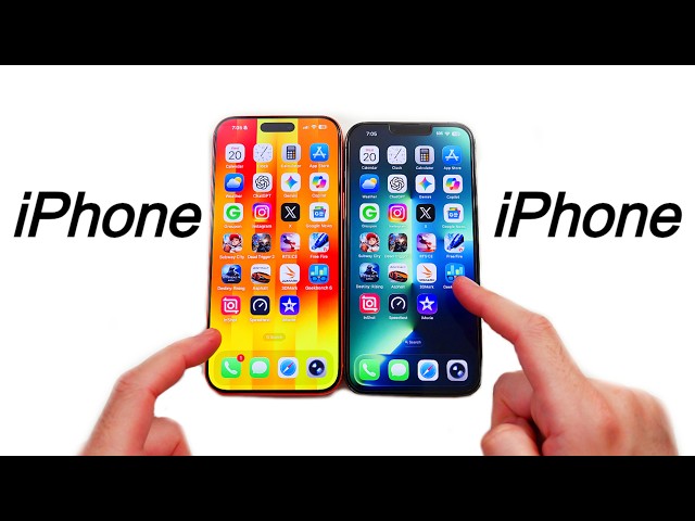 iPhone 17 Pro Max vs iPhone 13 Pro Max Speed Test 5 Years Later