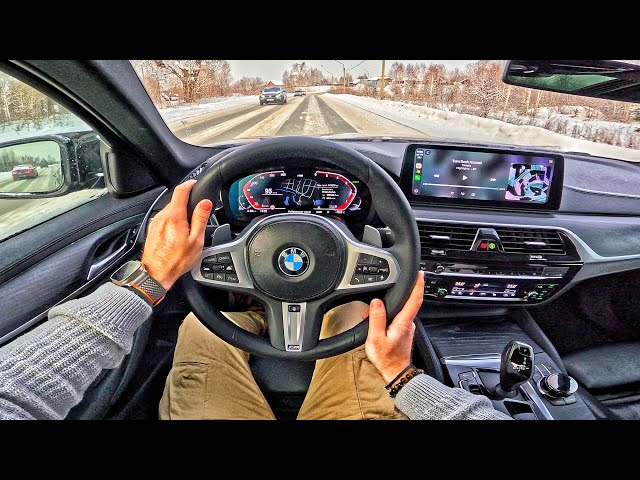 2021 BMW 530D AT xDrive - POV TEST DRIVE