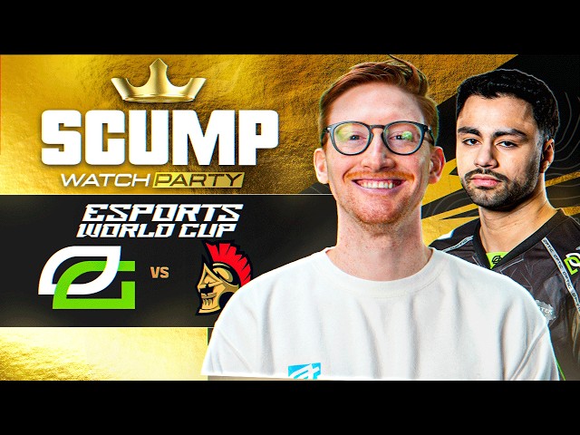 OpTic GAMING VS TEAM WAR!! SCUMP WATCH PARTY - ESPORTS WORLD CUP DAY 1