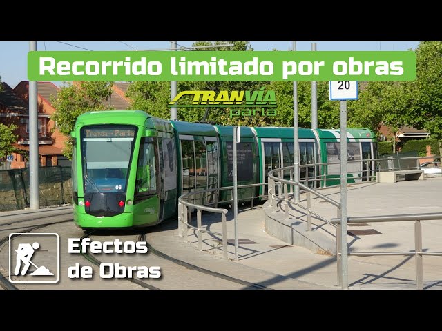 De Plaza de Toros a Parla Centro en el Tranvía de Parla | Efectos de Obras