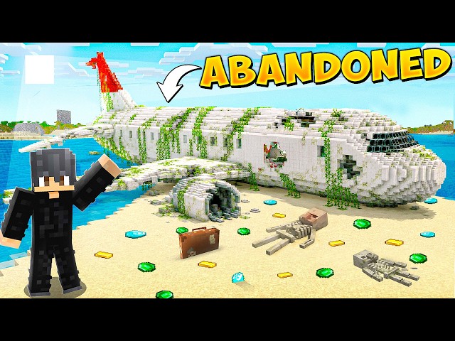 I Found Abandoned Airplane in Minecraft!