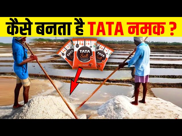 फैक्ट्री मे इस तरह बनाया जाता हैं TATA नमक | Salt Production & Manufacturing Process
