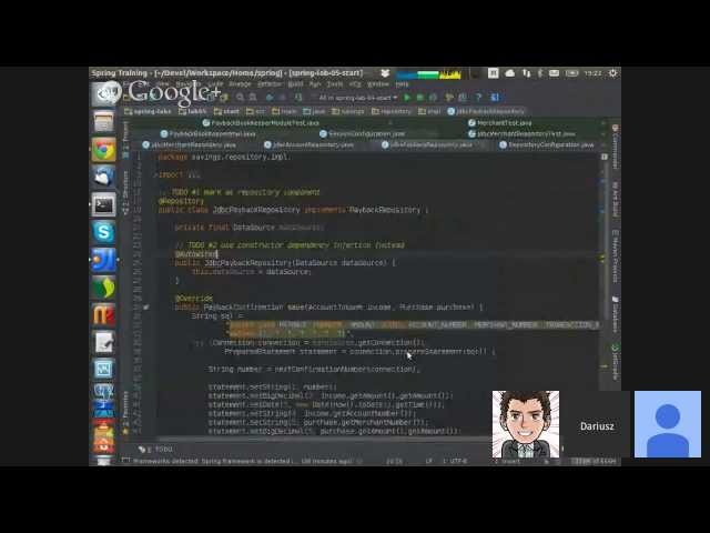 Warsaw Spring Lab 05 - Java-Based Configuration (part 2)