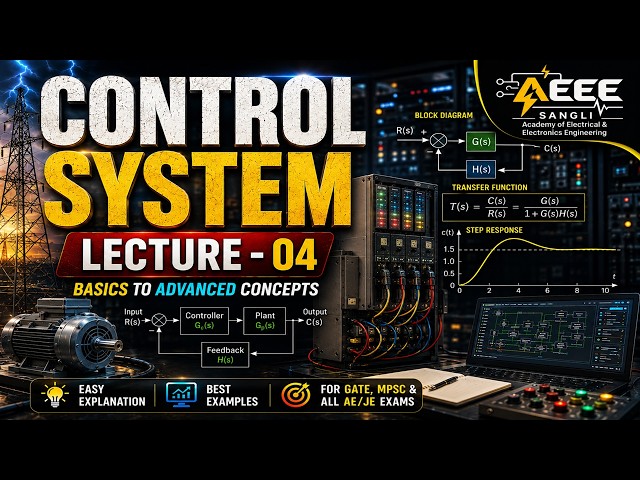 CONTROL SYSTEM - LEC-04| #mahatransco #mahadiscom #mahagenco  #electrical #mseb #aeeesangli
