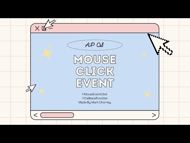 Mouse Click Event