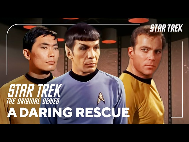 Spock & Sulu Rescue Captain Kirk from the 1960s | Star Trek: The Original Series
