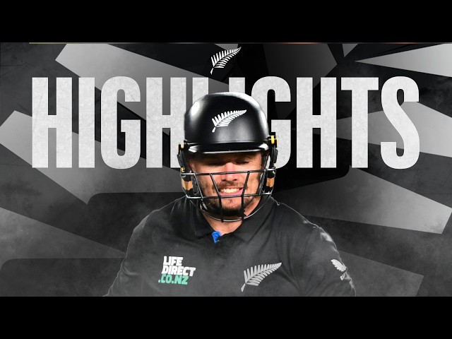 Latham Leads Chase | Highlights | BLACKCAPS v South Africa | 3rd T20