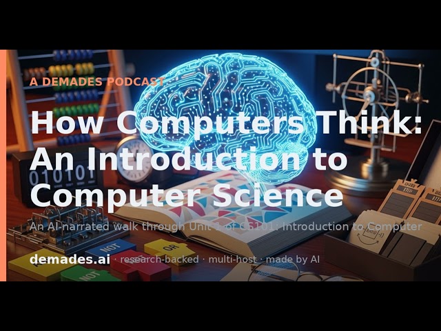 How Computers Think: An Introduction to Computer Science