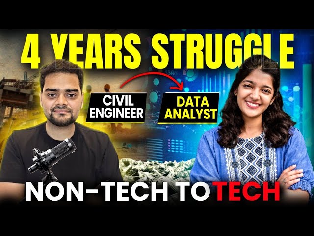 How she cracked Data Analyst job in 2026 after 4 Years of Struggle😲
