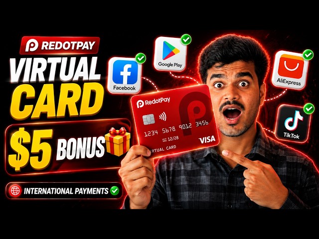 RedotPay Card Bangladesh | How to Create RedotPay Virtual Card 2026