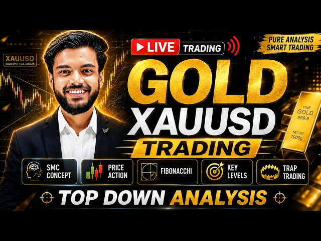 GOLD Live Trading Today | XAUUSD Live Trading Session #1 | Ashutosh Kumar