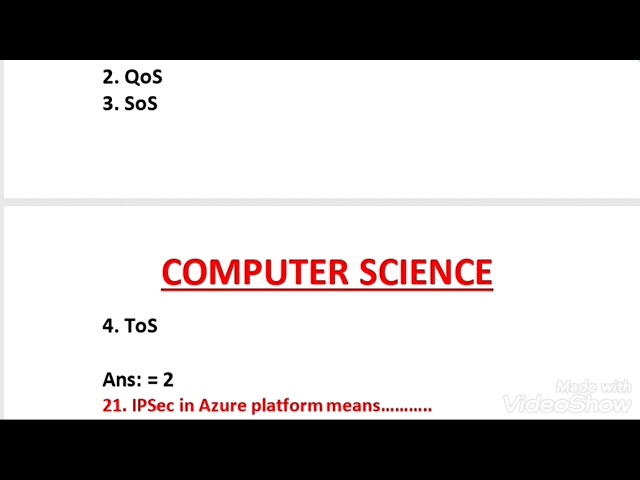 Top 30 Computer Science MCQ's|Cloud Computing Objectives |Question and Answer