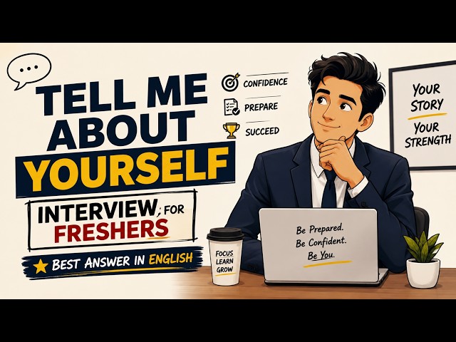 Tell Me About Yourself Interview for Freshers | Best Answer in English