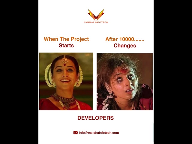 When the Project Starts vs After 10,000 Changes 😅 |Developer Life #softwaredevelopment #explorepage