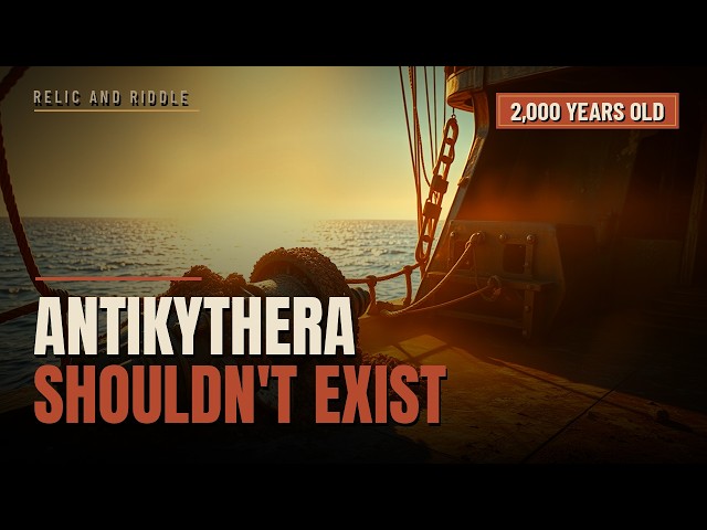 The Antikythera Mechanism: The Ancient Computer That Shouldn't Exist