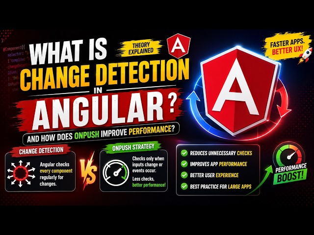 IQ109 Angular Change Detection Is Killing Your App Performance (Fix It With OnPush)