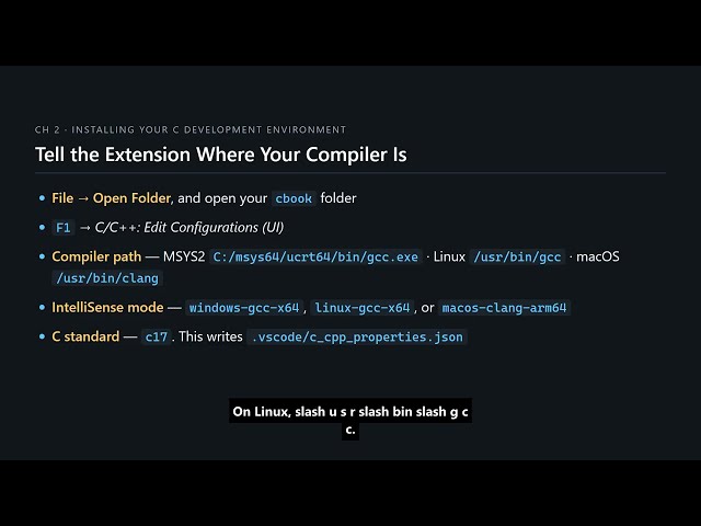 C Programming #11 — Setting Up Visual Studio Code for C