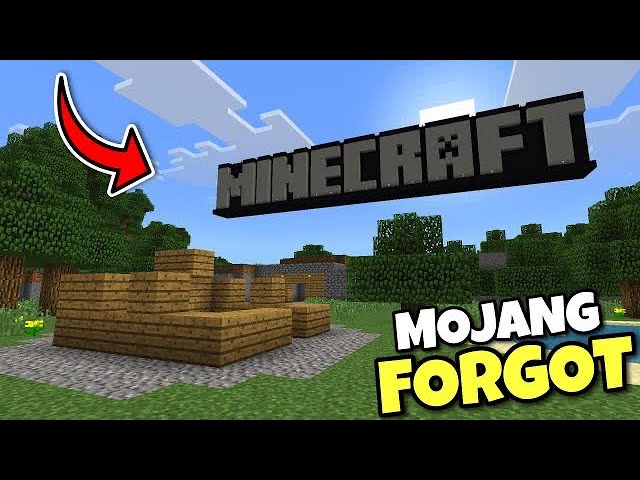 The Forgotten Minecraft Tutorial Worlds…