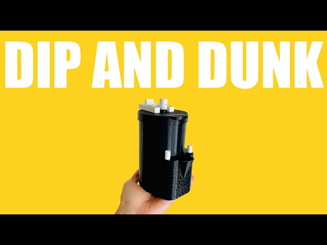 Open source Dip and dunk film development tank for 3d printing