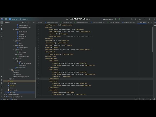 Java Spring Boot JWT Authentication