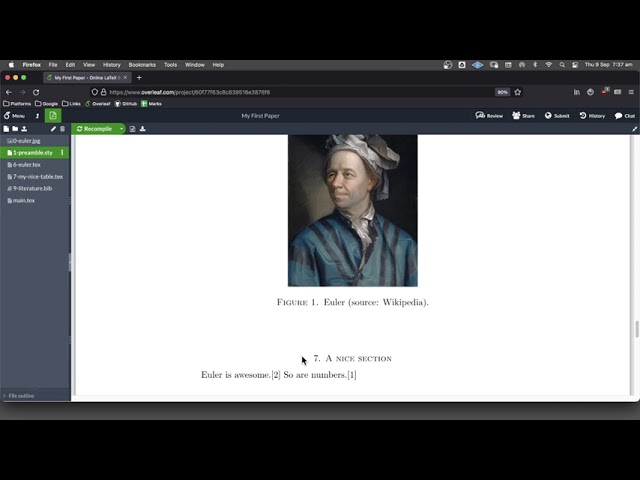 Useful Packages, Options And Macros For LaTeX