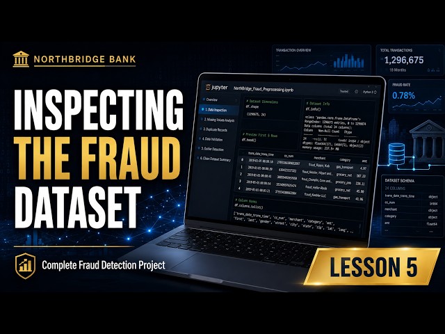 Inspecting the Fraud Dataset | Bank Fraud Detection with Python | NorthBridge Bank Project #5