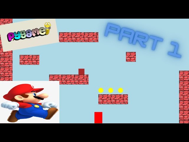 An Idiot trying to make Super Mario Bros pygame-ce