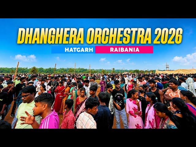 Dhanghera Orchestra Video 2026 || Santali Program Video Dhanghera || Dhanghera Program 2026