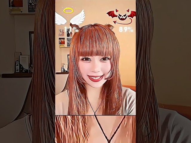 ✨ Angel or Devil? 😇😈#tutorial #tutorialfilter
