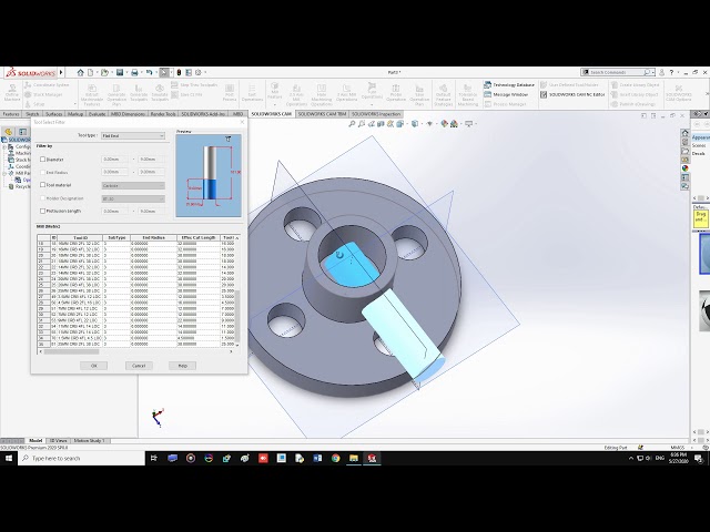 Solidworks tutorial G-Code to CNC [ARABIC]