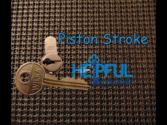 [89] Piston Stroke Challenge Lock Picked and Gutted Created By T&J's Lockpicking Nord