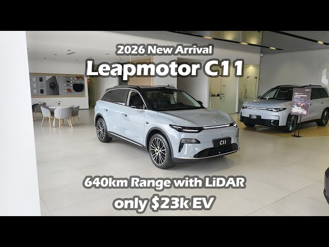 2026 New Arrival Leapmotor C11 EV 640 LiDAR Zhizun Supreme Edition SUV - Big Bear Test Car