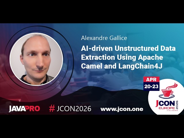 AI-driven Unstructured Data Extraction Using Apache Camel and LangChain4J | Alexandre Gallice (EN)