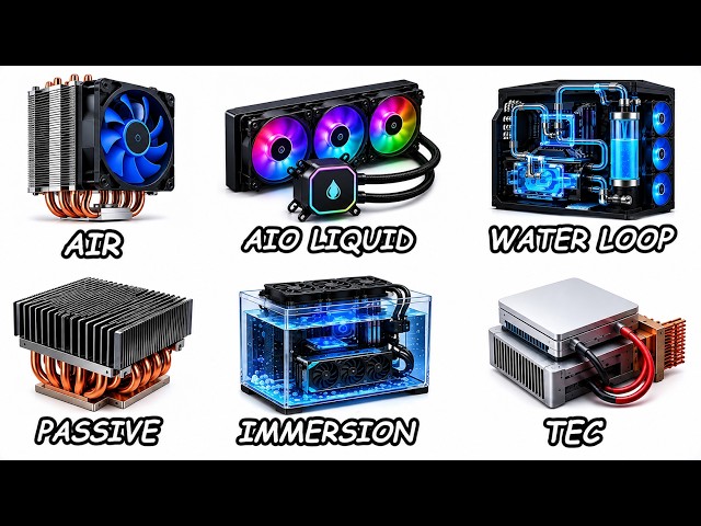 Every PC Cooling System Explained Simply in 10 minuts!