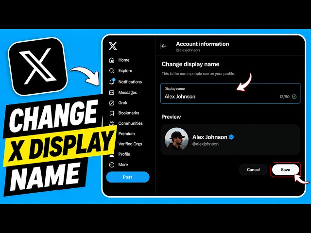 How to Change Your Display Name on X (Twitter) in 2026