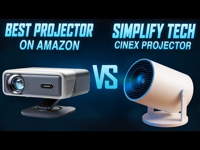 Best Projector on Amazon vs SimplifyTech CineX Projector [2025]