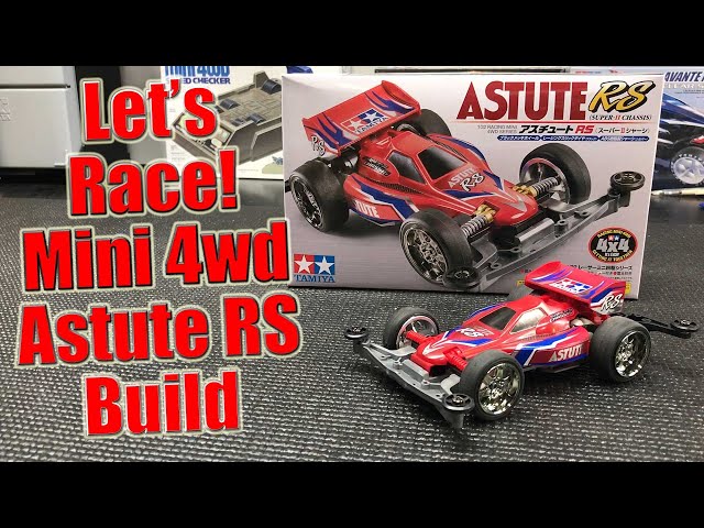 Fast Mini 4WD! Tamiya Astute RS Super II Chassis 18077 Build, Review & Action | Twin Star Racers