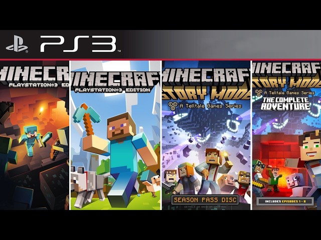 Minecraft Games for PS3