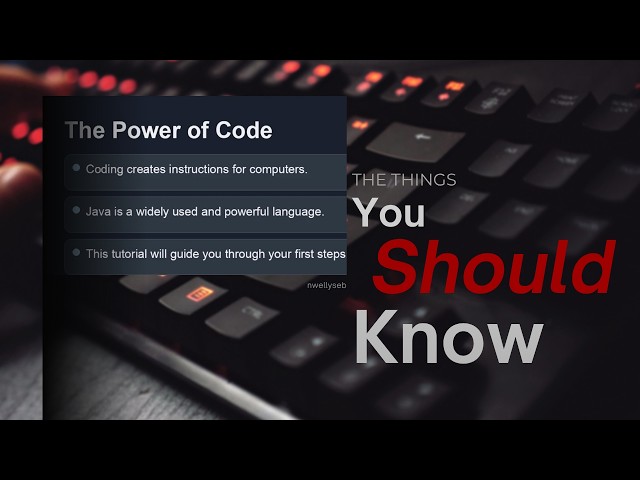 LEARN to start coding with java a beginners Guide